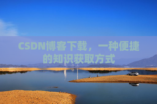 CSDN博客下载,一种便捷的知识获取方式